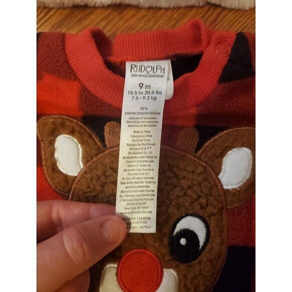 Unisex 3-6 Month Infant Holiday Outfits One-pieces Lot of 4 Buffalo Plaid 2 Bibs - Picture 3 of 10